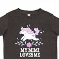 thumbnail image 4 of Inktastic My Mimi Loves Me Unicorn Girls Toddler T-Shirt, 4 of 5
