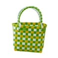 thumbnail image 4 of Kuntesetty Woven Handbag Large Capacity Summer Beach Tote for Vacation Picnic Commuting light green, 4 of 9