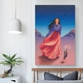 thumbnail image 5 of RC Gorman Paintings Poster Canvas Poster Wall Art Picture Prints Hanging Photo Gift Decor Home Posters Artworks 16x24inch(40x60cm), 5 of 6