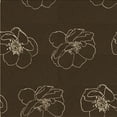 thumbnail image 1 of Ahgly Company Tapis d'Intérieur Lavables en Machine à l'État Transitoire Rouge Brun, 6' Carré, 1 of 7