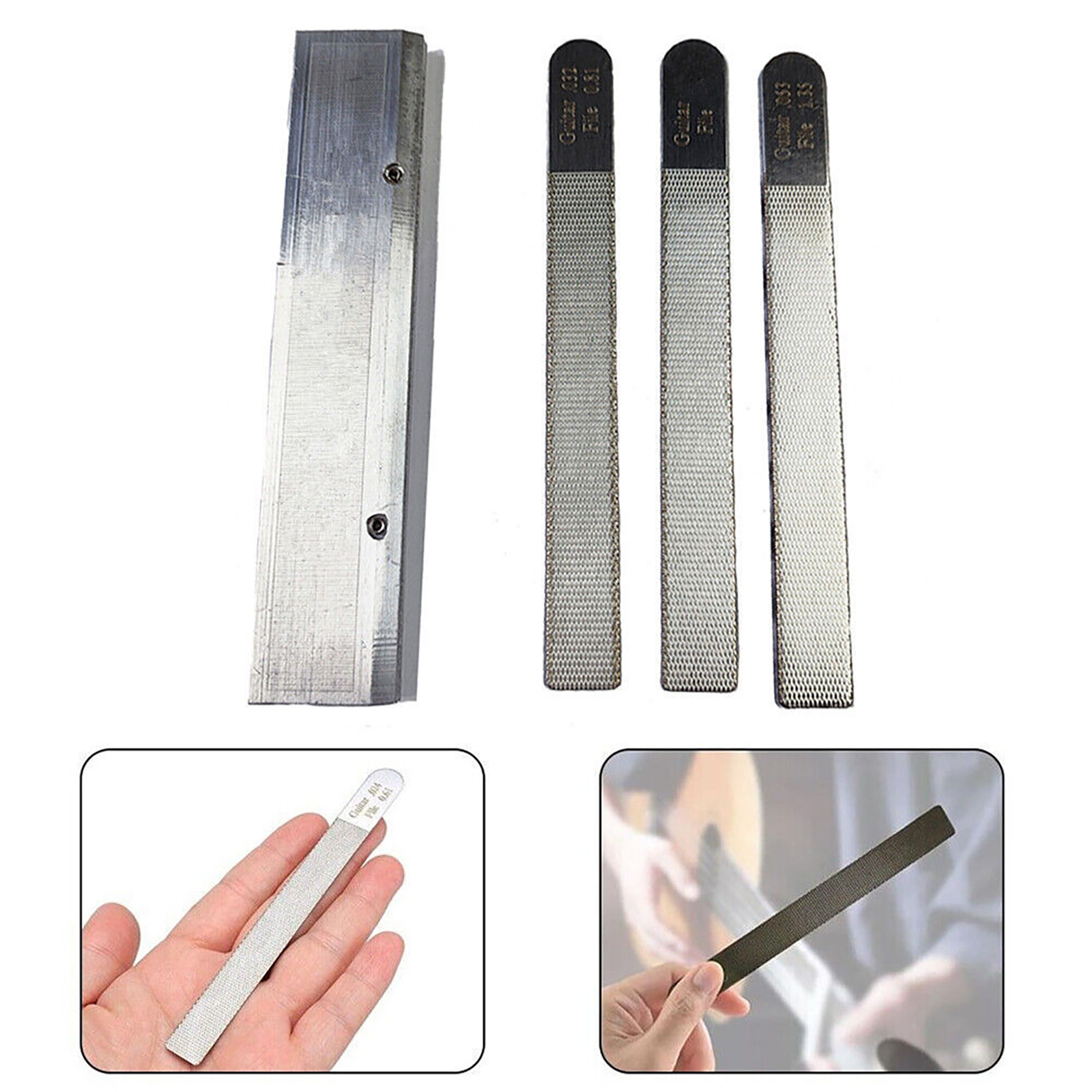 Steel Guitar Luthier Tool Set Durable for Guitar Repair and Maintenance