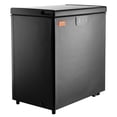 thumbnail image 2 of VEVOR 3.88 Cu.ft (110 L)  Chest Freezer, Compact Deep Freezer with Top Open Door, Black, 2 of 12