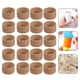 thumbnail image 3 of GOOHOCHY 20 rollos de papel para manualidades infantiles, redondos, marrones, para pintar., 3 of 7