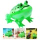thumbnail image 3 of Divertido inflable con forma de rana con luz intermitente para niños pequeños, animales inflables, fiestas, 3 of 7
