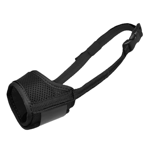 AUQ Dog Muzzle Adjustable and Breathable Dog Muzzle for Large Dogs Prevents Biting and Barking Comfortable for Pets Muzzle for Large Sized Dog