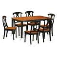 thumbnail image 3 of East West Furniture Nicoli 7 Piece Keyhole Dining Table Set, 3 of 3