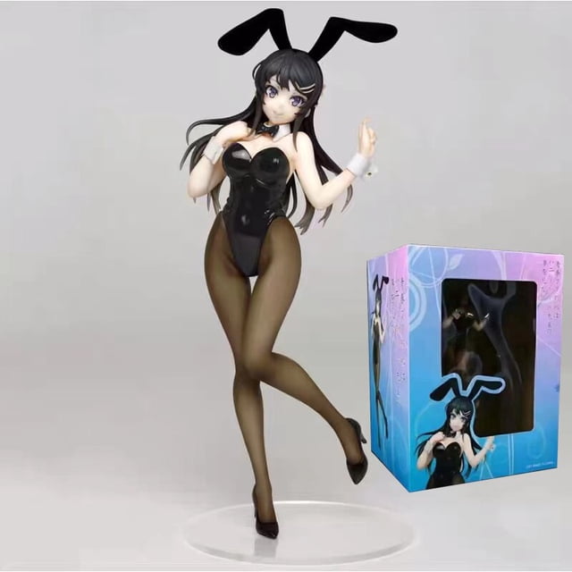 FreeWillStudio-figuras de acción de 30cm para adultos, juguetes coleccionables de chica conejito, Mai Senpai Sakurajima, Sexy, regalos qiuyongming unisex