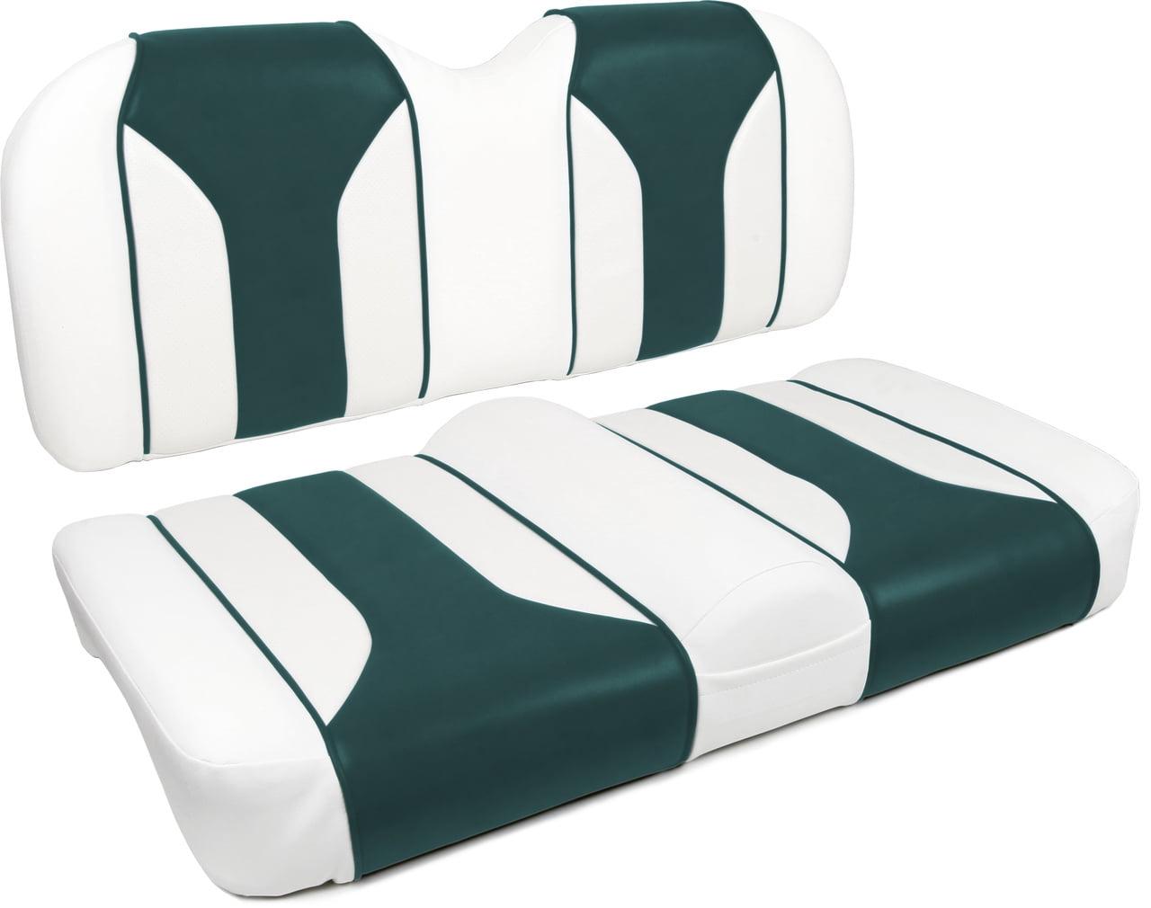 MODZ? F2 Front Seat for EZGO RXV Golf Carts Green/White