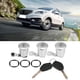 thumbnail image 5 of 252522 Juego de barril de cerradura de puerta de coche con llaves para Peugeot Part_ner Citroen Berlingo Xsara Side & Right Passenger Side RH Juego de llaves de cilindro 3 lock cylinder Khall QC09271-01, 5 of 6