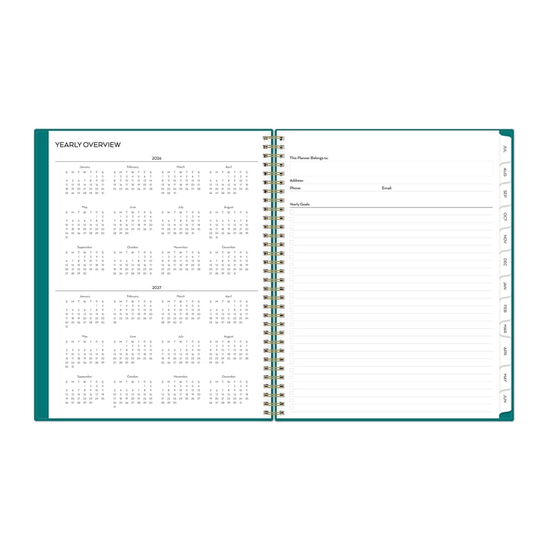 Pen+Gear Monthly Weekly Planner, 8.5