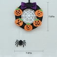 thumbnail image 7 of sruoe Halloween Decorations, Halloween Wreaths for Front Door, Artificial Wreaths, Indoor Outdoor Halloween Decor, Halloween Wreaths for Front Door, Halloween Party Decoration, Yard Decoration, 7 of 7