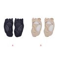 thumbnail image 2 of 1 Pair Socks Non-slip Socks Low Heel Toes Separator Open Toe Boat Socks Foot Accessory, Khaki, 2 of 8