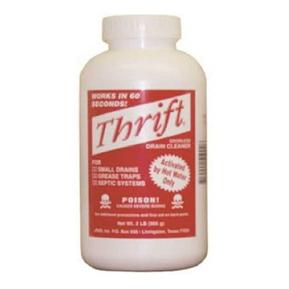 Thrift Marketing T-100 Drain Cleaner 1 lbs