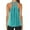 Green, variant on MRULIC tank top for women Women Workout Tops Mesh Racerback Yoga Tank Shirts Gym Running Tops Womens tank tops Navy Blue + S