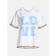 thumbnail image 5 of No Boundaries Pride Oversized Graphic Jersey, Women's XXS-XXL, 5 of 5
