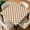 Beige Grid, variant on Square Fitted Tablecloth with Elastic Edge Design Table Cover Waterproof Stain-Resistant Wipeable Table Cloth for Kitchen Dining Picnic Patio Outdoor Party