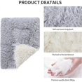 thumbnail image 2 of Dog Mat Soft and Warm for Cage, Dog Bed Blanket Cat Kitten Double Sided Available Pet Bed, 2 of 5