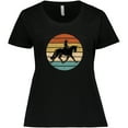 thumbnail image 3 of Inktastic Dressage Riding Equestrian Horse Women's Plus Size T-Shirt, 3 of 5
