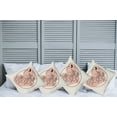 thumbnail image 6 of Ambesonne Live Laugh Love Throw Pillow Cover 4 Pack, Heart Butterfly, 18", Pale Pink Black White, 6 of 6
