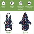 thumbnail image 6 of KLL Space Dinosaur for Basic Dog Hoodie - Pet Hoodie Sweater with Leash Hole - Cute Dog Sweatshirt - Pet Clothes Hooded Sweatshirt for Dog & Cat -Small, 6 of 8