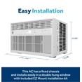 thumbnail image 5 of GE® 14,000 Btu 115 Volts Smart Electronic Window Air Conditioner for Large Rooms up to 700 Sq. ft., 5 of 5