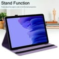 thumbnail image 4 of Case for Samsung Galaxy Tab A7 10.4 2020 SM-T500, Slim Premium PU Leather Folio Stand Cover with Auto Sleep/Wake & Pencil Holder, Purple, 4 of 5