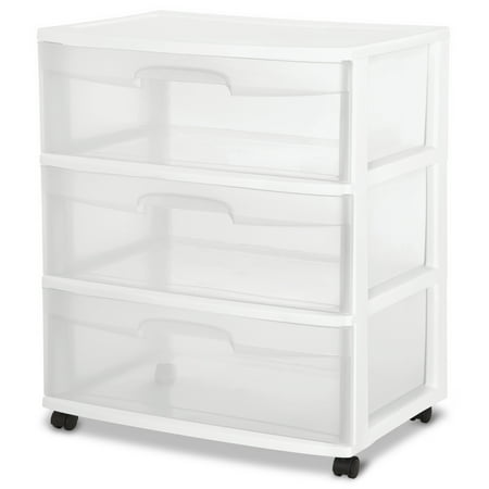 Upc 073149293084 Sterilite 3 Drawer Wide Cart White Upcitemdb Com