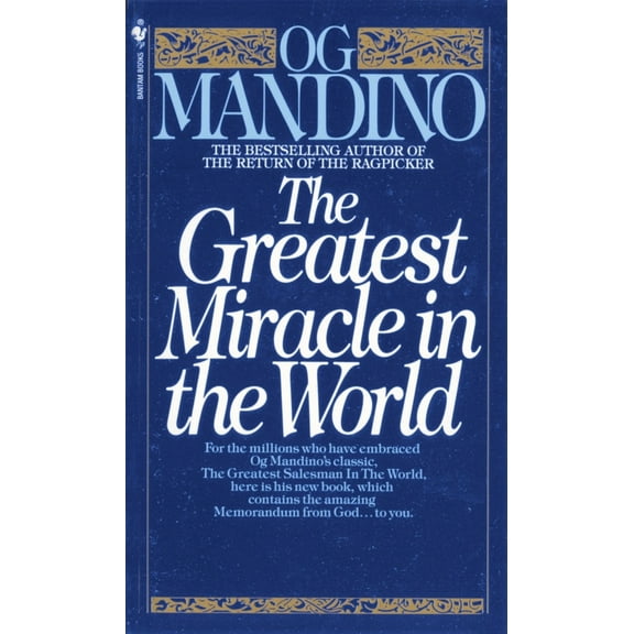 Pre-Owned The Greatest Miracle in the World (Mass Market Paperback) 0553279726 9780553279726