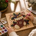 thumbnail image 7 of Christmas Pearl Bead Art Kit,Xmas Theme Bead Art DIY Craft Set for Festive Wall Decor Crafting Handmade Holiday Gift, 7 of 7