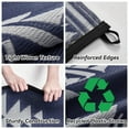 thumbnail image 6 of SIXHOME Outdoor Rugs 9x12 Waterproof Reversible Navy Blue Plastic Patio Mat, Non-Slip Durable Moroccan Geometric Design for Camping, RV, Balcony, Porch, Picnic, 6 of 7