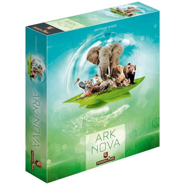 Capstone Games: Ark Nova - Juego de Estrategia de Selección de Cartas y Gestión de Manos, de 1 a 4 Jugadores, a Partir de 14 Años