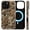 Retro Camo Print Design, variant on Magnetic Case for iPhone 12/12Pro, Jesus Sacred Blessings & Beautiful Goodness, Shockproof Glossy 2 in 1 Dual Layer, MagSafe Compatible Protective Phone Case for Women Men Boys
