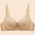 thumbnail image 2 of Ashirexll Wireless Bras for Women, Plus Size Everyday Bras, Solid Color Thin Style Ventilate No Buckle Bra without Steel Rim, 2 of 7