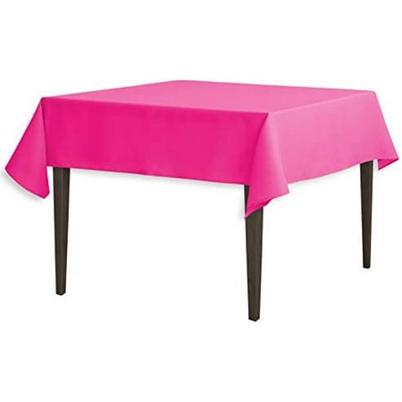 

Linentablecloth 54-Inch Square ester Tablecloth Fuchsia