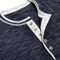 thumbnail image 6 of Hvyesh Men’s Henley Shirts Short Sleeve Athletic Button Tee Shirts Summer Lightweight Basic T Shirts, 6 of 9