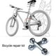thumbnail image 2 of Duradera Con Forma De Hueso De Perro, Aleación De Zinc 10 En 1, Herramienta Portátil De Reparación De Bicicletas Moyic OD007135-00, 2 of 7