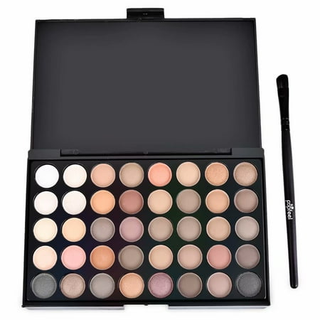 40 Color Eyeshadow Palette Akoyovwerve Mini Eyeshadow Palette Makeup, Eyeshadow Eye Shadow Palette Makeup Kit Set (40 Color) ()