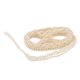 thumbnail image 1 of Cinta de encaje hilo de algodón 20 yardas accesorios decorativos beige para decoración de regalo de ropa DIY, 1 of 5
