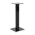 thumbnail image 3 of CorLiving 29" Support Haut-Parleur en Verre Noir Hauteur Fixe (Lot de 2), 3 of 10
