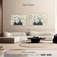 thumbnail image 4 of Elephant Stock White Blossom Study I Wall Art - Horizontal Canvas Wall Art - Living Room Wall Decor - Floral And Botanical Canvas - Blue And Yellow Decor By Samuel Dixon - 48" x 32", 4 of 8