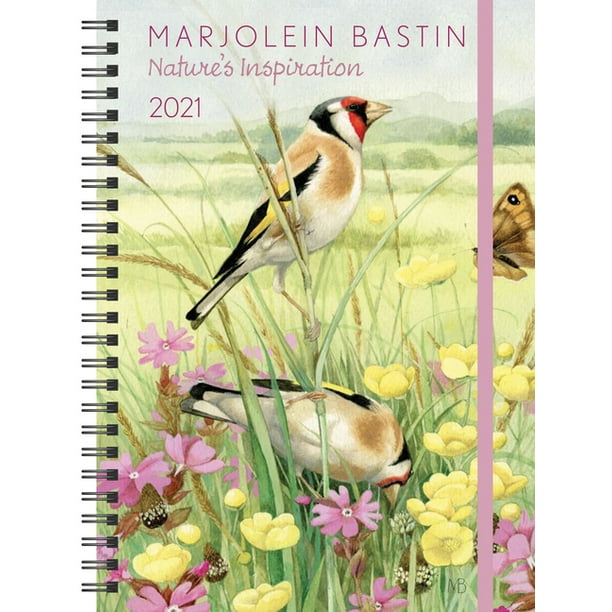 Marjolein Bastin Nature's Inspiration 2021 Monthly/Weekly Planner