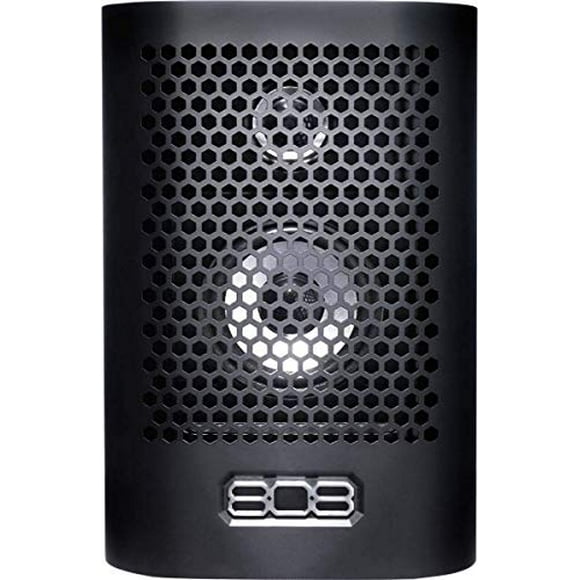 808 Audio SP901BKP Haut-parleur Portable Rechargeable HEX TL avec Noir Bluetooth