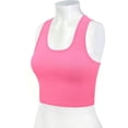 thumbnail image 2 of Women's Sleeveless Racerback Crop Tank Top Camisole Backless Scoop Neck Shirts 2024, 2 of 5