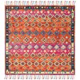 thumbnail image 3 of SAFAVIEH Aspen Jake Southwestern Wool Area Rug, Orange/Fuchsia, 10' x 14', 3 of 7