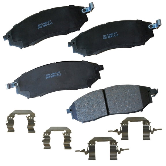 Bendix Brakes Disc Brake Pad Set Fits select: 2013-2014 NISSAN MURANO, 2005-2006 INFINITI G35