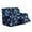 Blue Butterfly Galaxy, variant on Psesaysky French Bulldog Floral Print Waterproof Loveseat Recliner Cover Elastic Hem Recliner Sofa Cover Pet Friendly