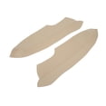 thumbnail image 4 of Door Panel Armrest Trim, Front Door Panel Armrest Cover 2Pcs/Set Microfiber Leather High Tear Strength Waterproof Luxurious Appearance  For Car Black,Beige,Grey, 4 of 8