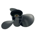 thumbnail image 3 of Boat Propeller 9.8x11 for Tohatsu Outboard 20-30HP Aluminum 10 Tooth OEM NO:3R0B645230, 3 of 3