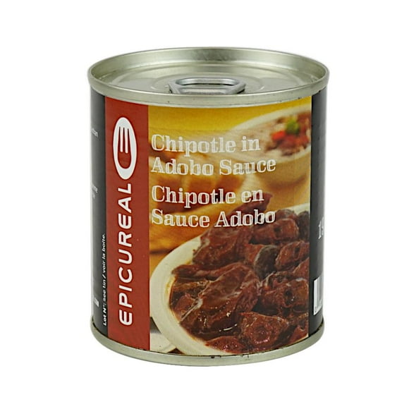 Epicureal Chipotles in Adobo Sauce 198 g | Smoky and spicy chipotle peppers in a tangy adobo sauce, perfect for adding depth to Mexican-inspired dishes.