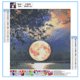 thumbnail image 2 of Taladro redondo pintura principiantes DIY Kit de arte de punto de cruz Luna cristal diamantes de imitación artesanías S8939 Kearding HA6625-03B, 2 of 6